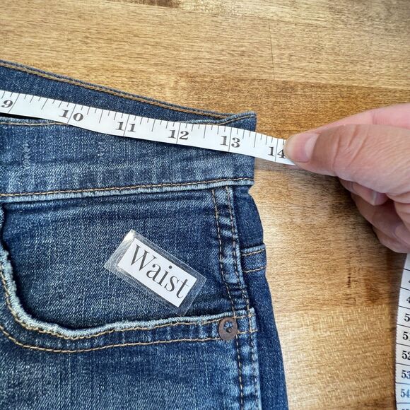 Madewell DIY Cut-of Bluef Jean Shorts Women's 25 NWT - Picture 9 of 12